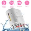 2 IN 1 Electric Scalp Massager And Hair Oil Applicator For Essential Oil Hair Growth Treatment Type-C Rechargeable IPX5 Waterproof Red Light Therapy V